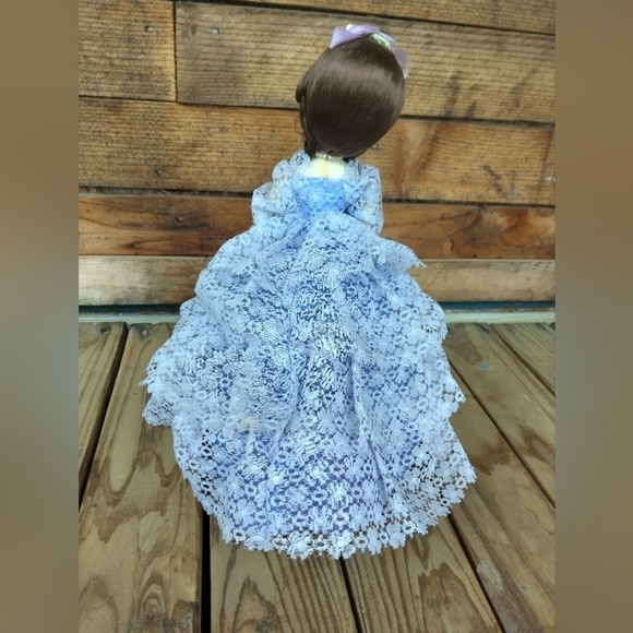 Vintage Big Eyes Pose Doll Made in Korea Southern Belle 60s 70s - Picture 3 of 11